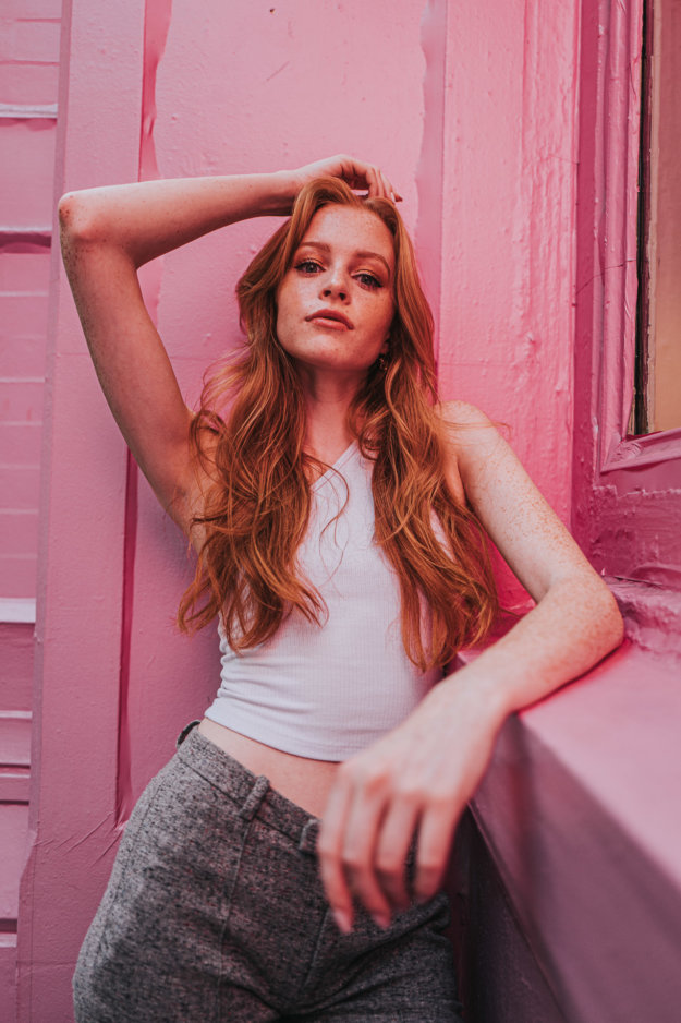 Emily Higgins in Soho