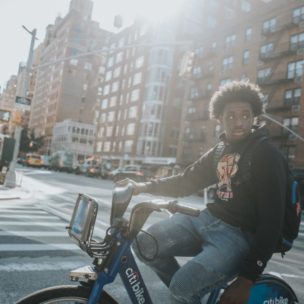 Jugendlicher in New York