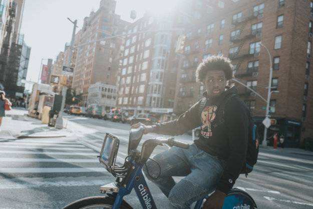 Jugendlicher in New York