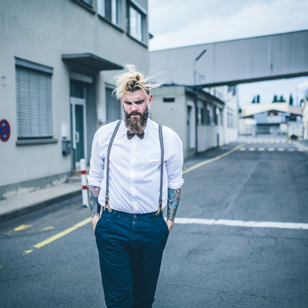 Martin Schenk auf dem Gelände des Nordhafens in Mainz